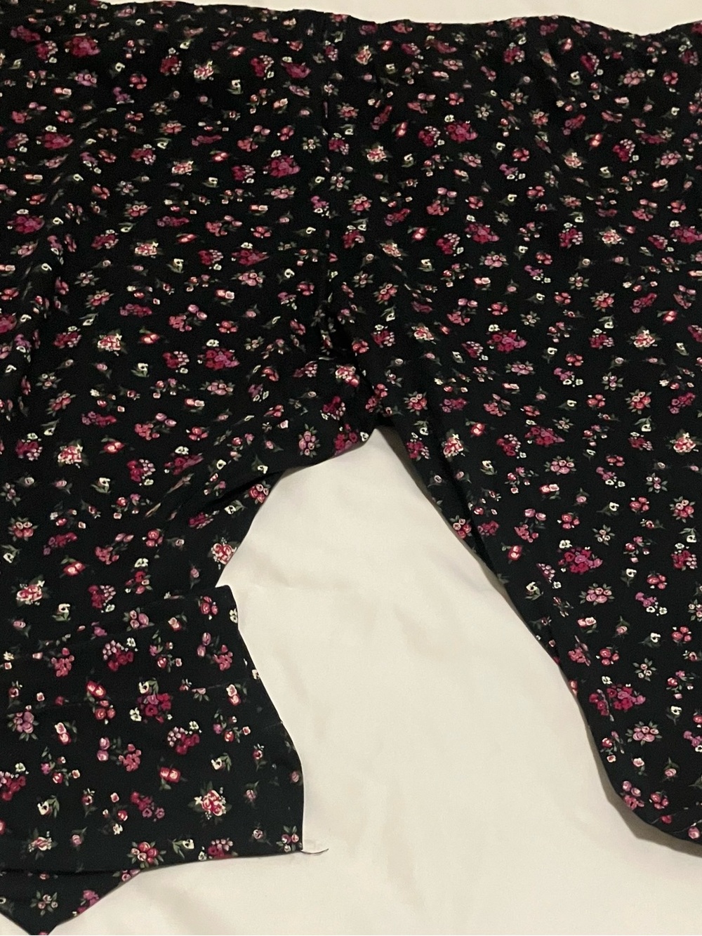 Women’s Woman Within Pants Multi Color Print Size 6X Never Worn